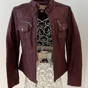 Michael Kors leather jacket